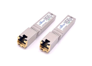 Porcellana 10gbase-T ricetrasmettitore ottico del rame Sfp+ per Gigabit Ethernet Rj45 30m sopra cavo Cat7 fornitore