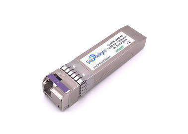 Porcellana Ricetrasmettitore ottico Tx1550 Rx1490nm del trasmettitore del laser di DFB per Ethernet 10gbase fornitore
